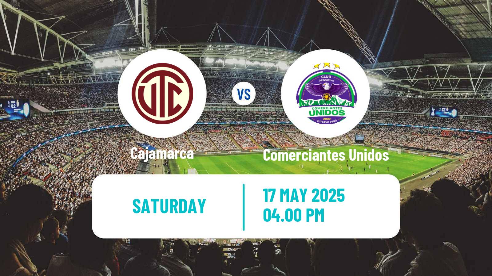 Football Peruvian Liga 1 Cajamarca - Comerciantes Unidos