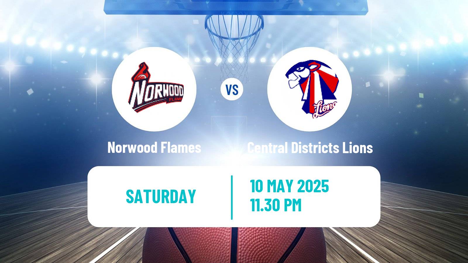 Basketball Australian NBL1 Central Women Norwood Flames - Central Districts Lions