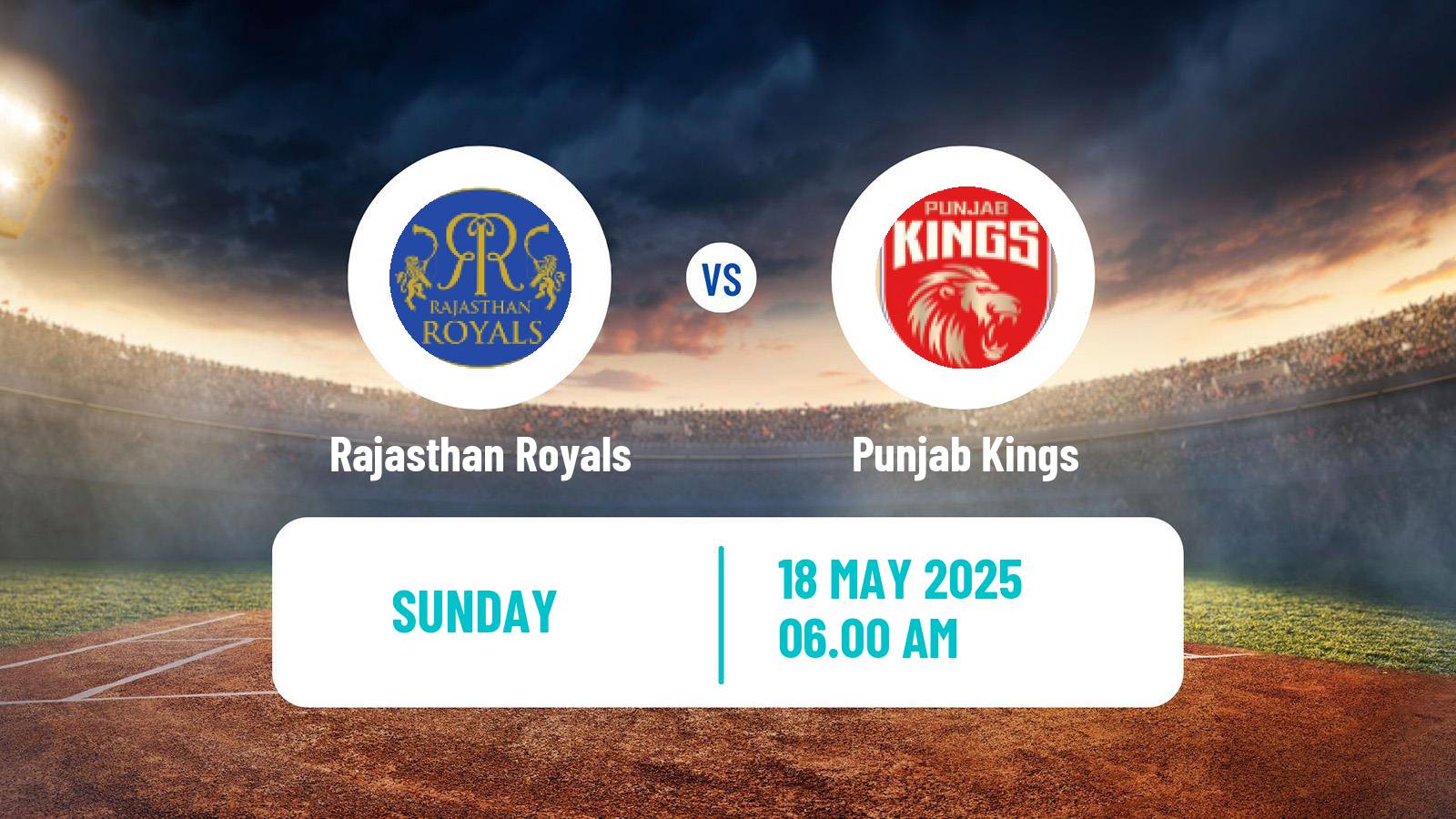Cricket Indian Premier League Cricket Rajasthan Royals - Punjab Kings