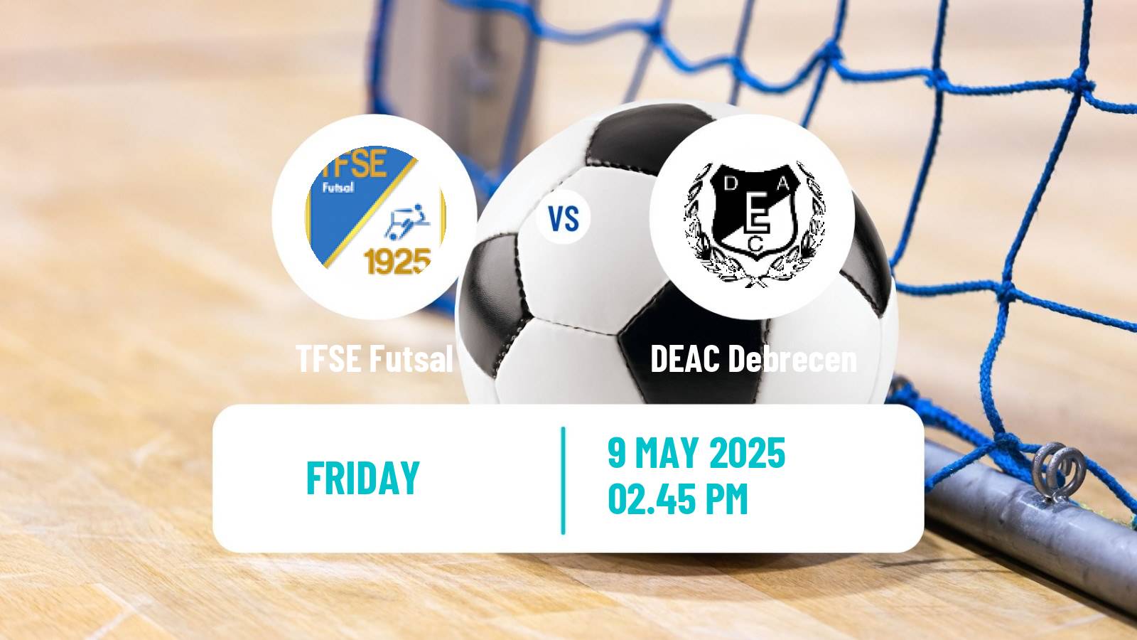 Futsal Hungarian NB I Futsal TFSE - DEAC Debrecen