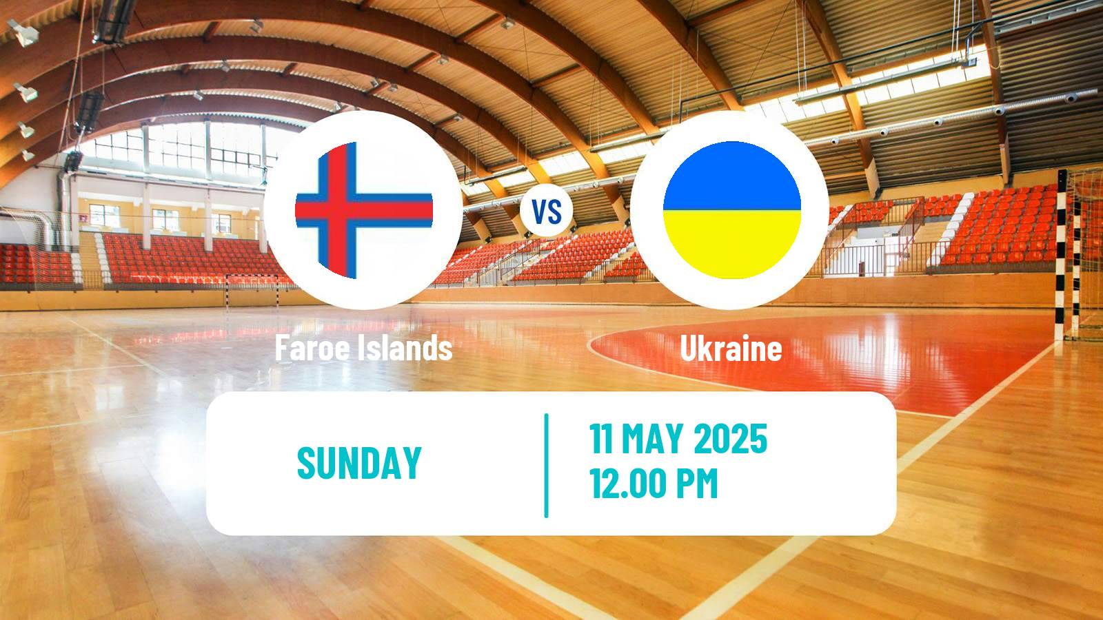 Handball Handball European Championship Faroe Islands - Ukraine