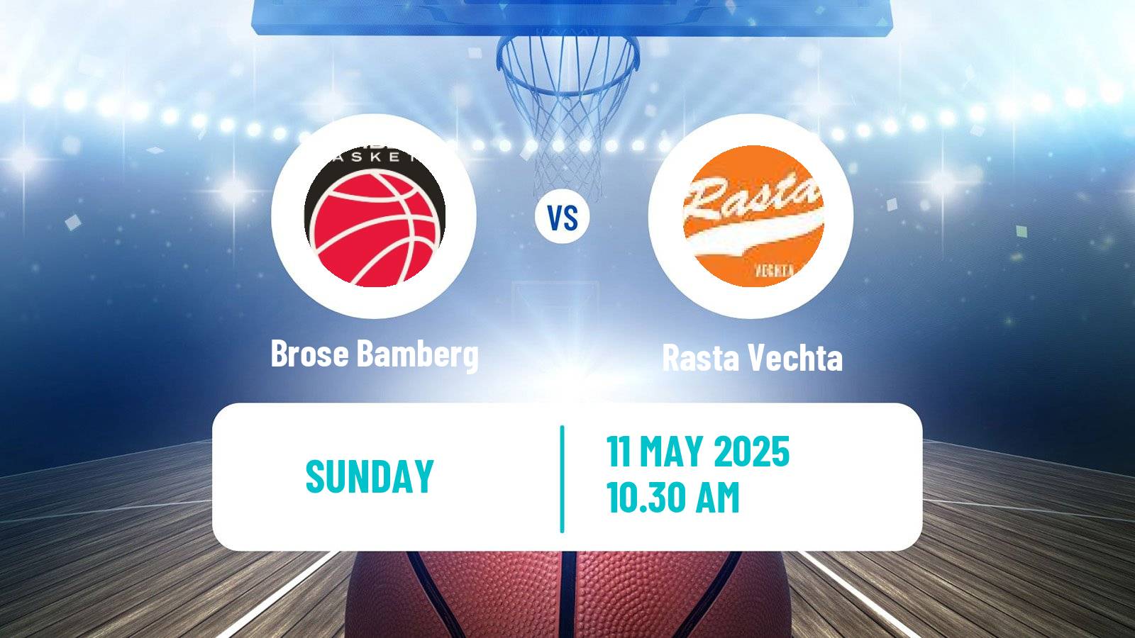 Basketball German BBL Brose Bamberg - Rasta Vechta