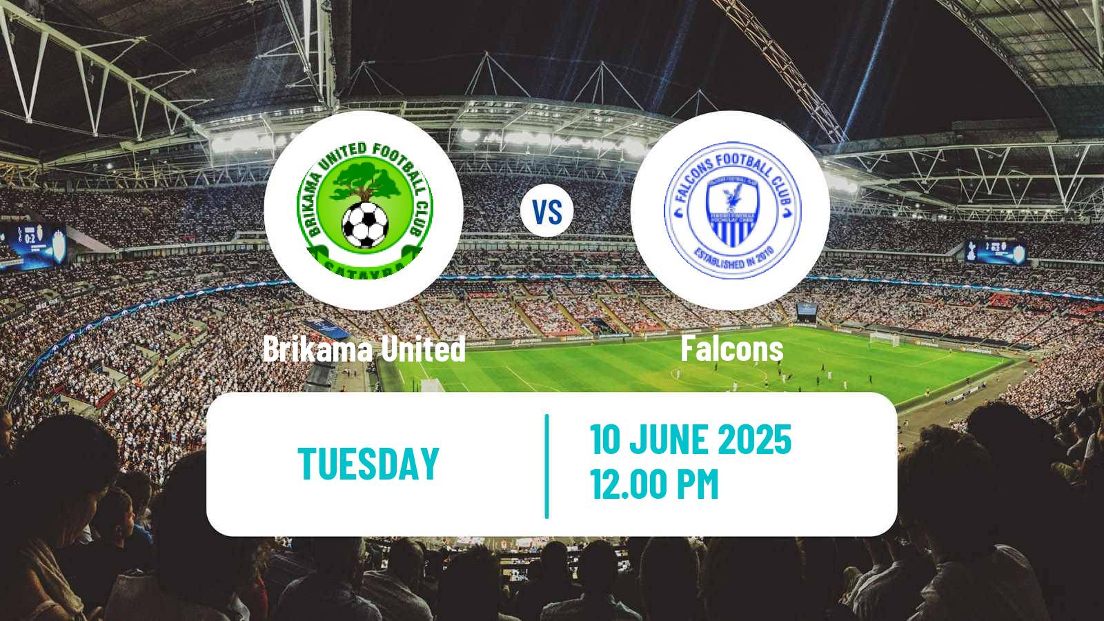 Soccer Gambian GFA League Brikama United - Falcons