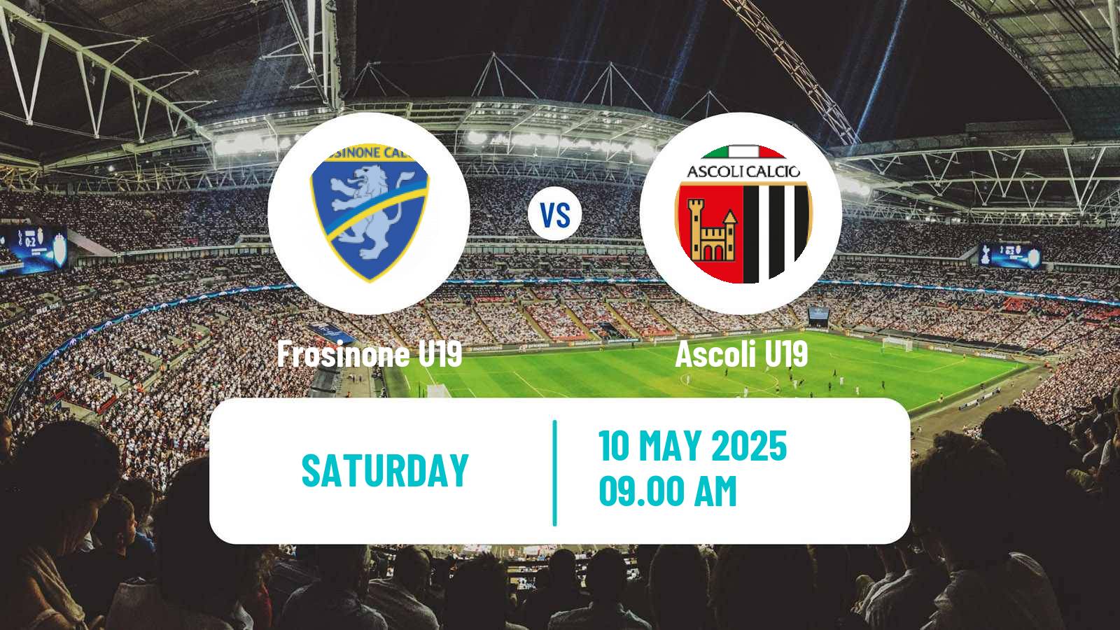 Football Italian Primavera 2 Frosinone U19 - Ascoli U19