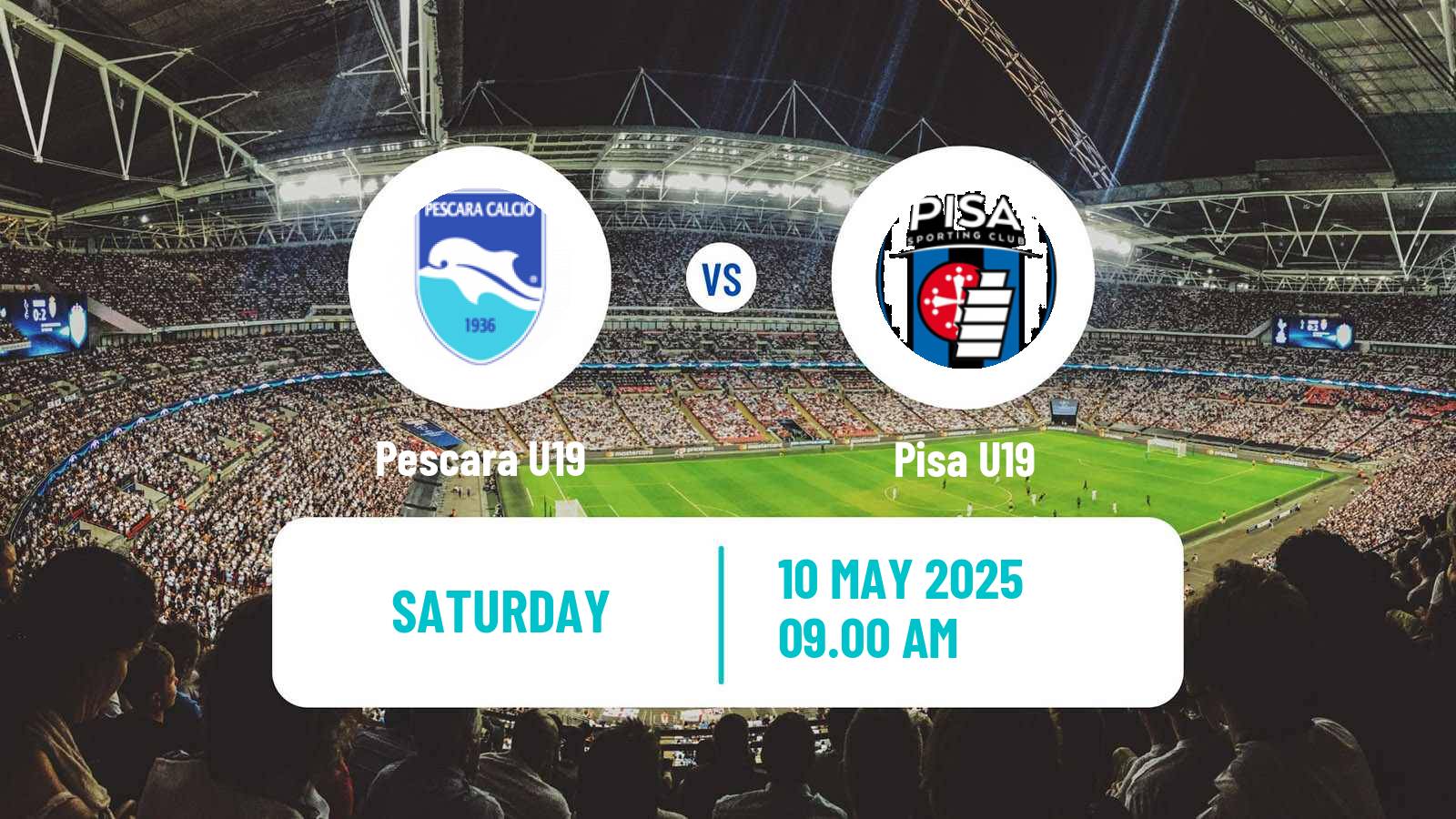 Football Italian Primavera 2 Pescara U19 - Pisa U19