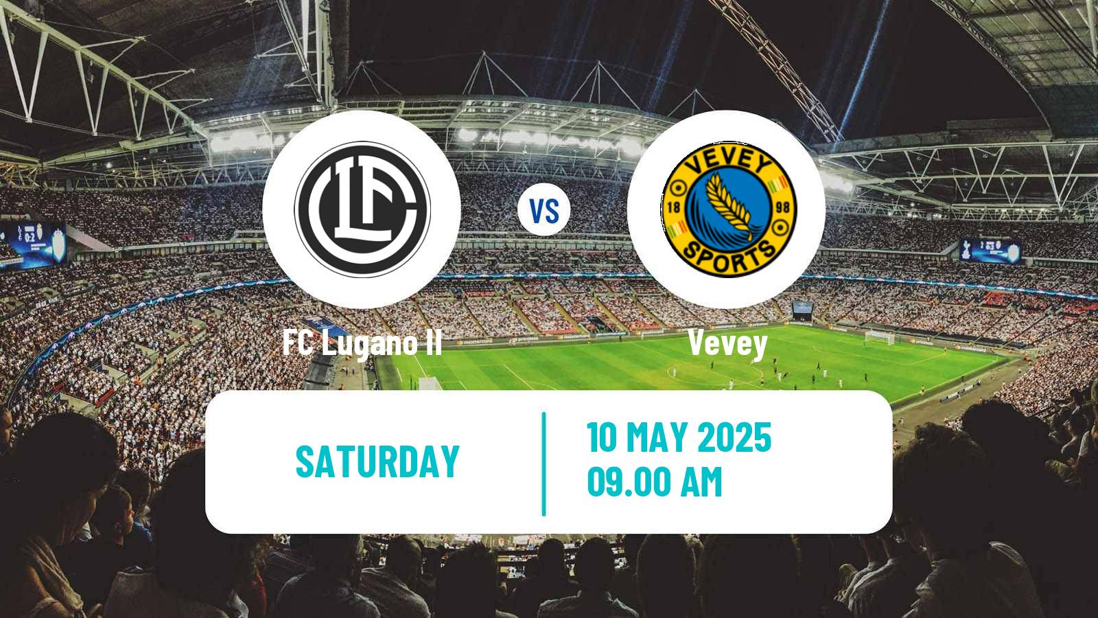 Soccer Swiss Promotion League Lugano II - Vevey