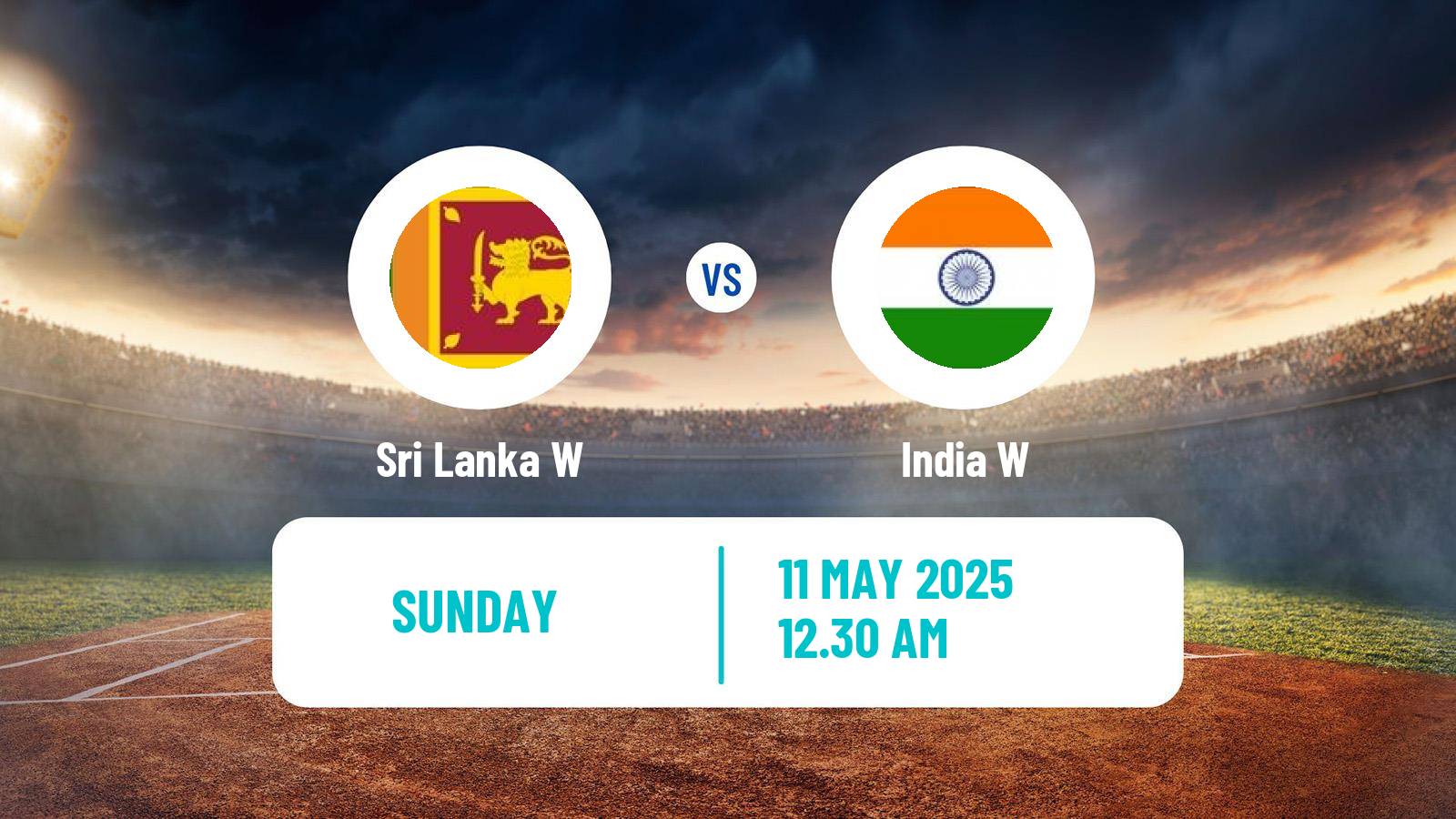 Cricket ODI Tri Series Women Sri Lanka W - India W