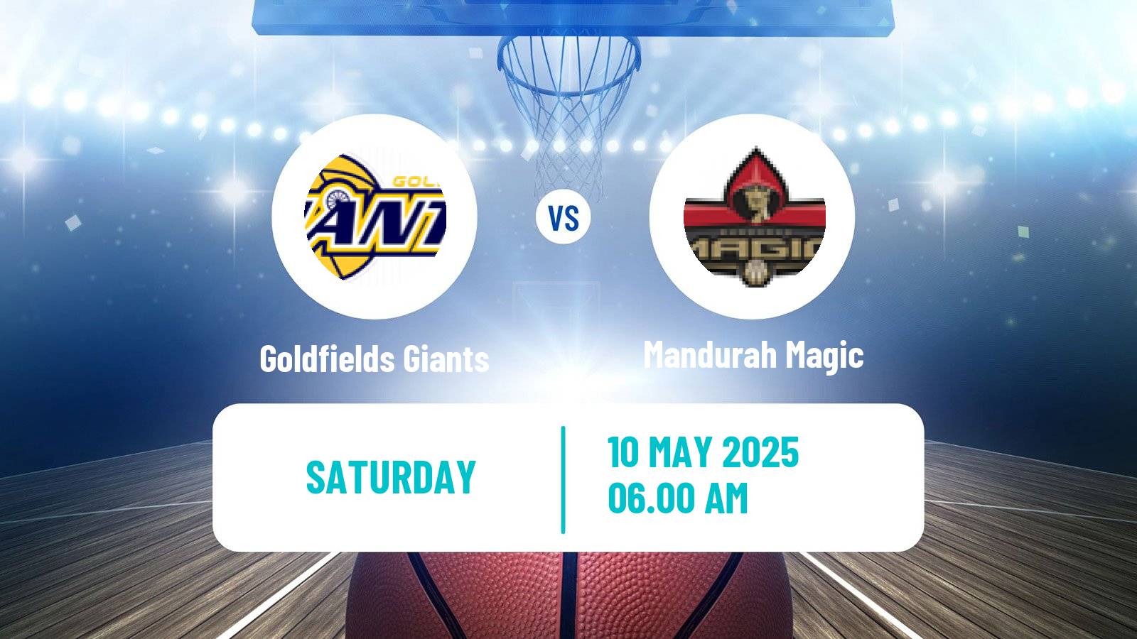 Basketball Australian NBL1 West Women Goldfields Giants - Mandurah Magic