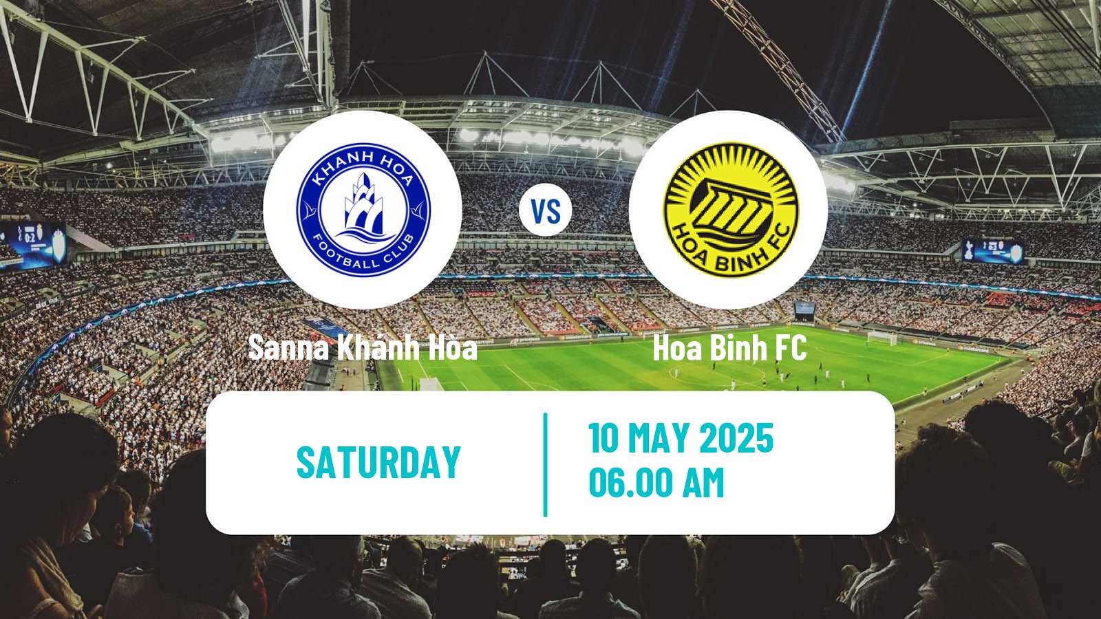 Soccer Vietnamese V League 2 Sanna Khánh Hòa - Hoa Binh
