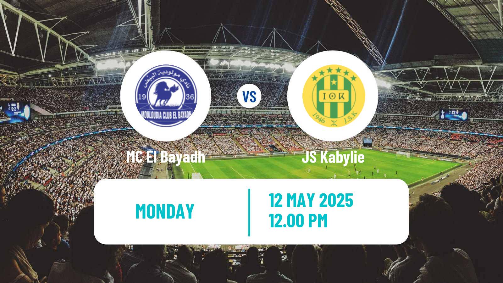 Soccer Algerian Ligue 1 El Bayadh - Kabylie