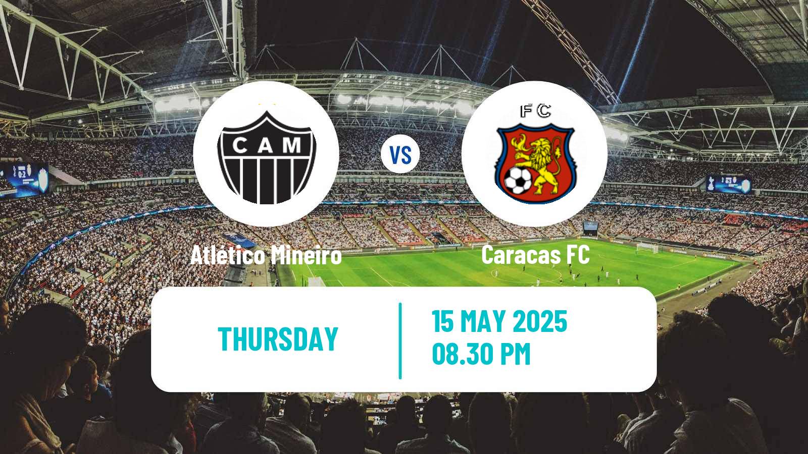 Soccer Copa Sudamericana Atlético Mineiro - Caracas