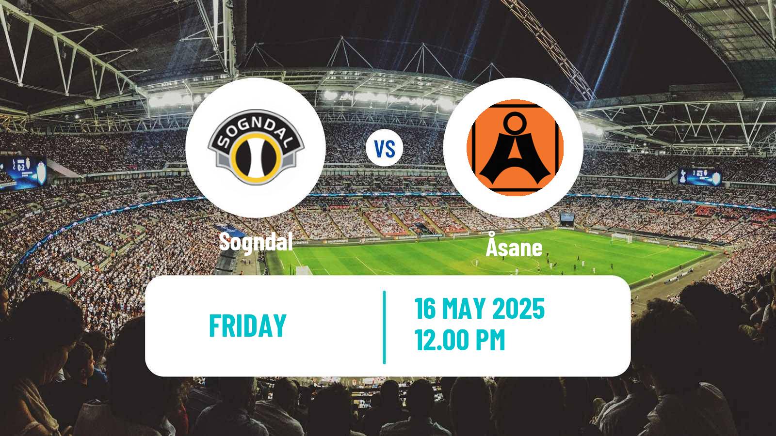 Soccer Norwegian Adeccoligaen Sogndal - Åsane