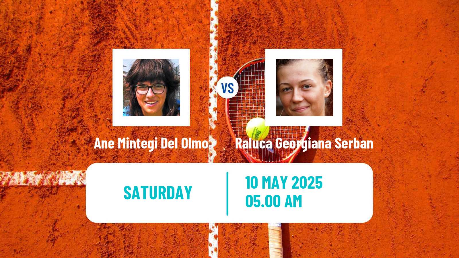 Tennis ITF W35 Platja D Aro Women Ane Mintegi Del Olmo - Raluca Georgiana Serban