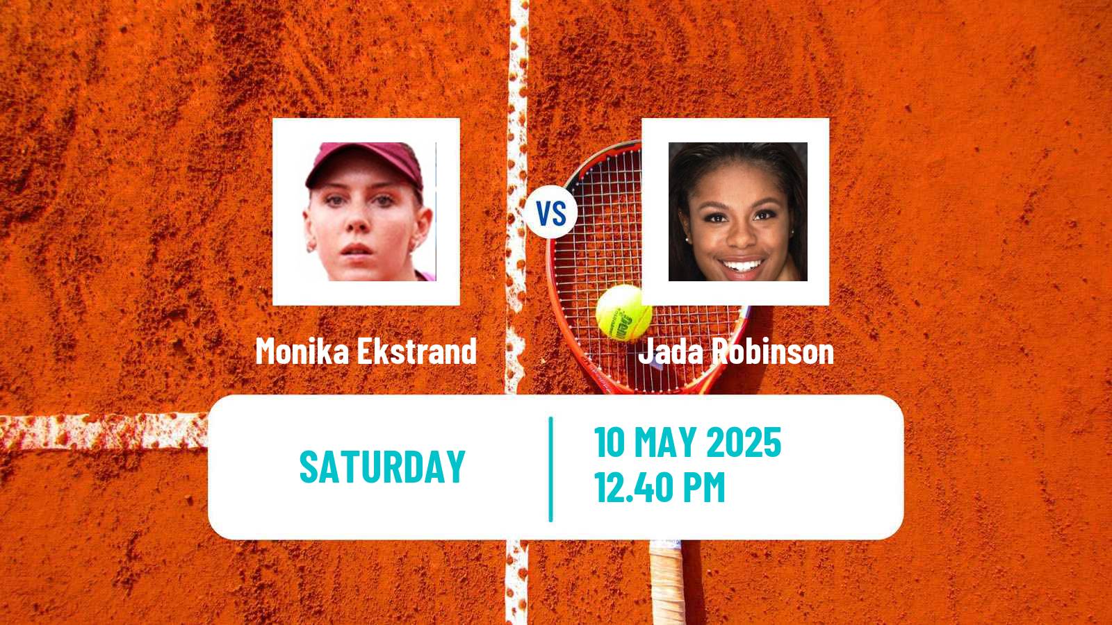 Tennis ITF W35 Boca Raton Fl 3 Women Monika Ekstrand - Jada Robinson