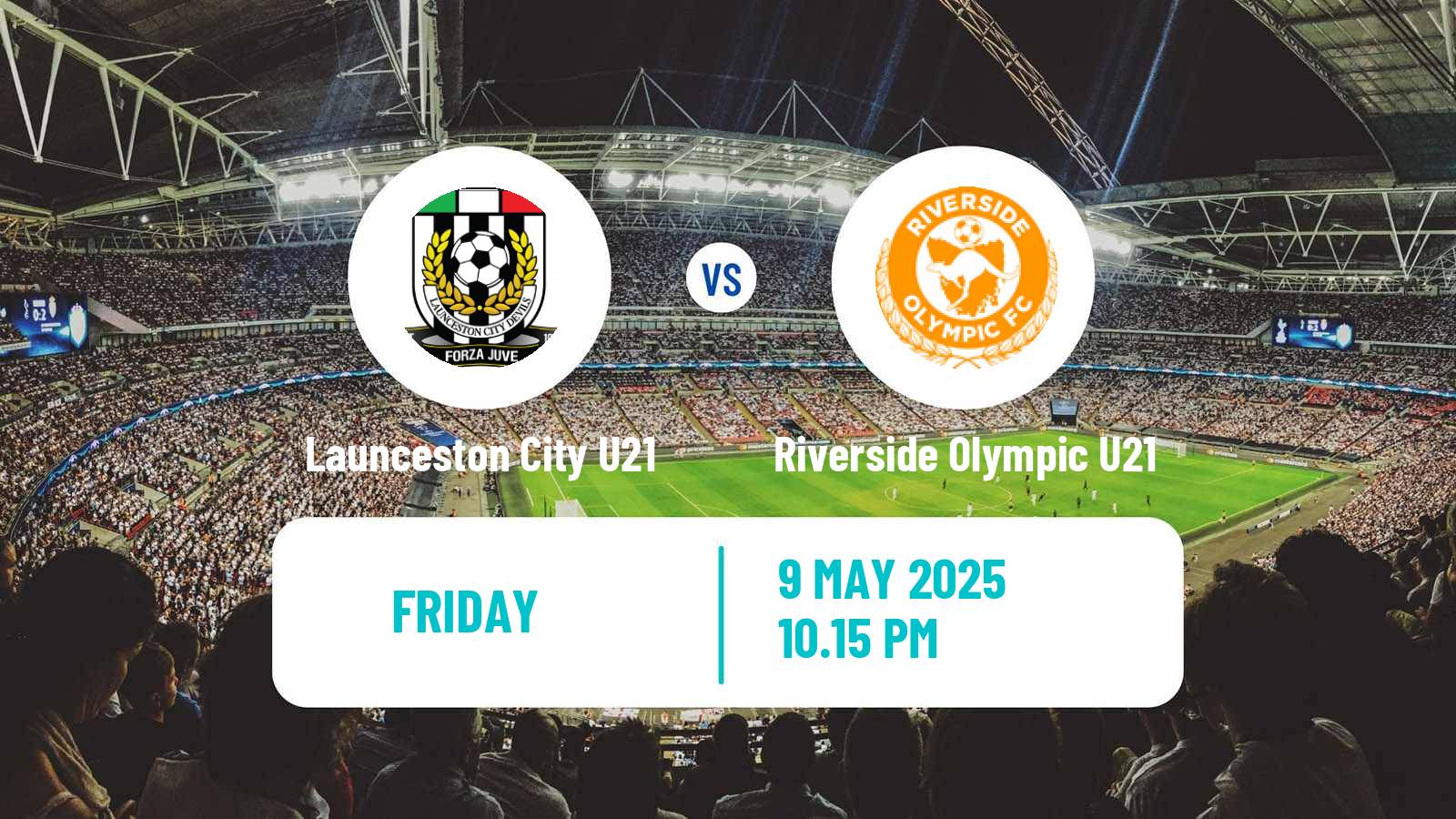 Soccer Australian Tasmania Northern Championship Launceston City U21 - Riverside Olympic U21