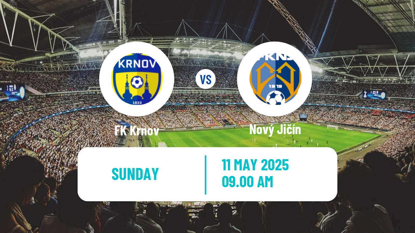 Soccer Czech Division F Krnov - Nový Jičín