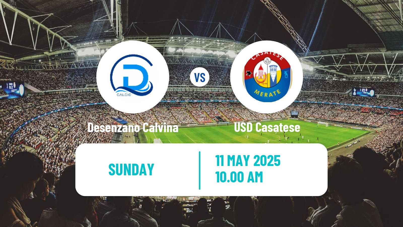 Soccer Italian Serie D - Group B Desenzano Calvina - Casatese