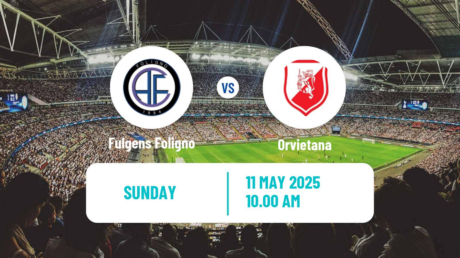 Soccer Italian Serie D - Group E Fulgens Foligno - Orvietana