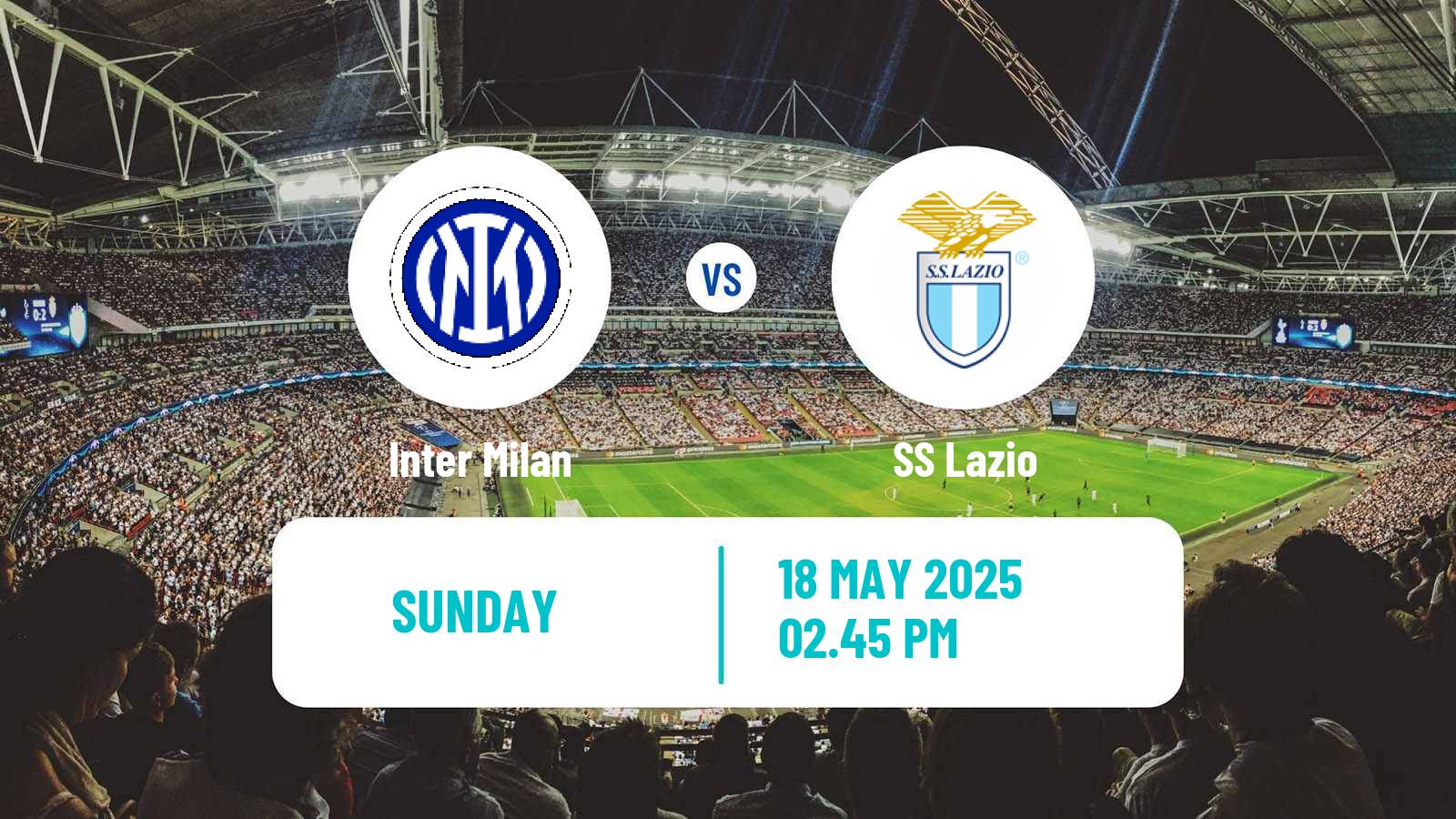Soccer Italian Serie A Inter Milan - Lazio