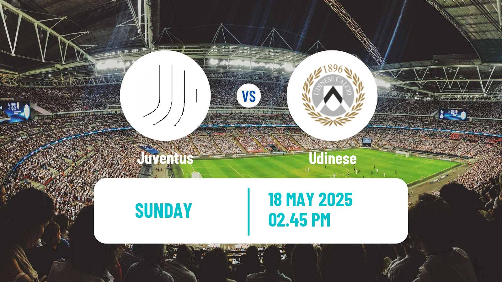 Soccer Italian Serie A Juventus - Udinese