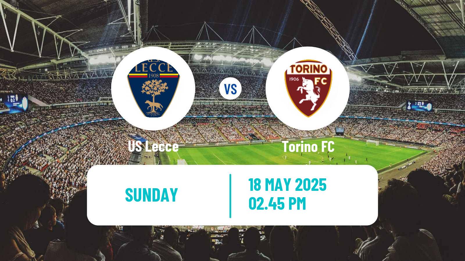 Football Italian Serie A Lecce - Torino