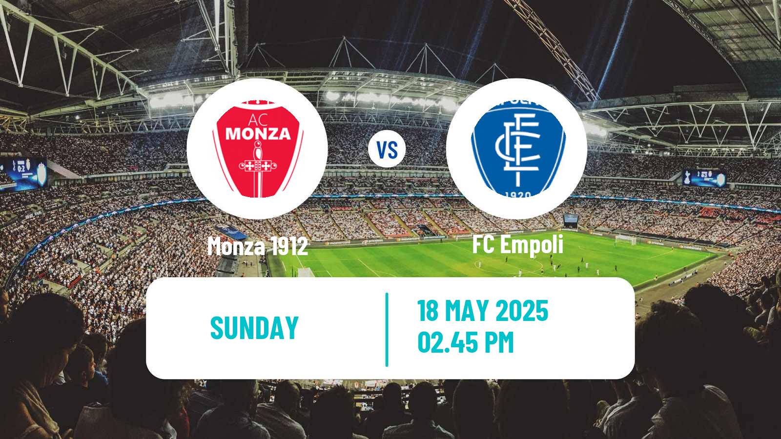 Soccer Italian Serie A Monza - Empoli