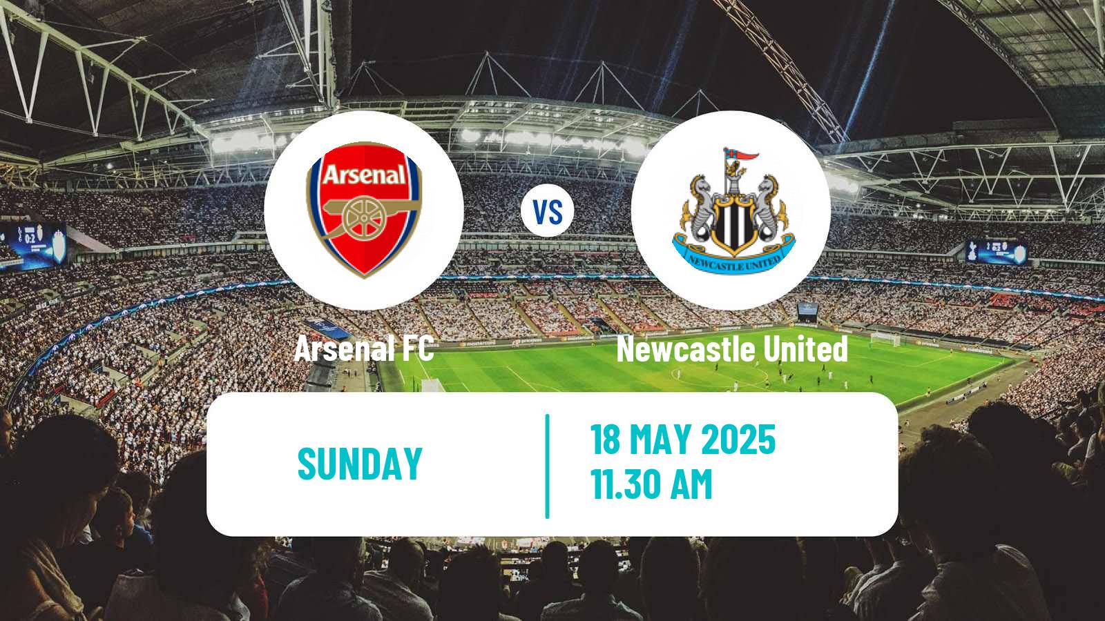Soccer English Premier League Arsenal - Newcastle United
