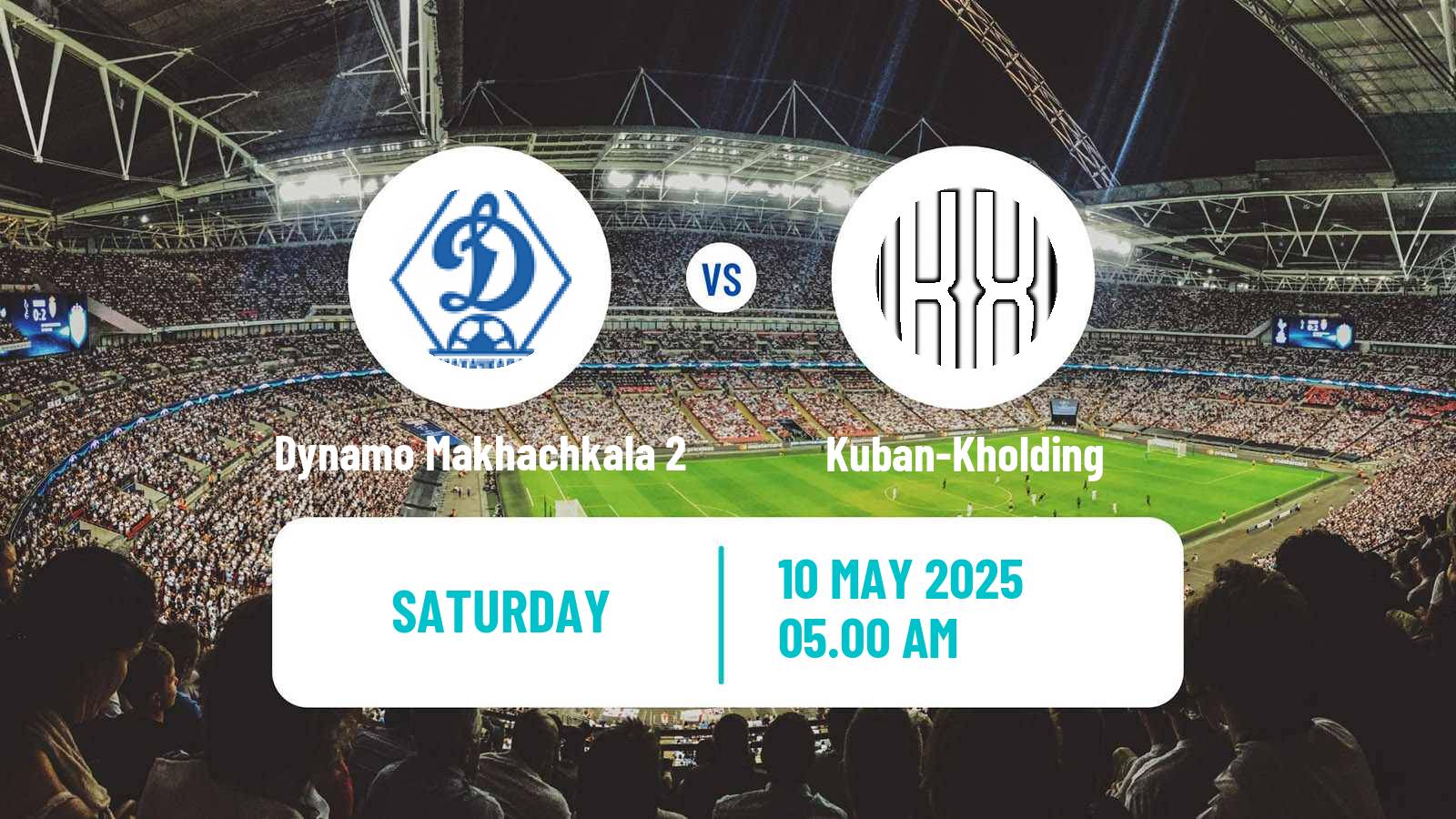 Soccer FNL 2 Division B Group 1 Dynamo Makhachkala 2 - Kuban-Kholding
