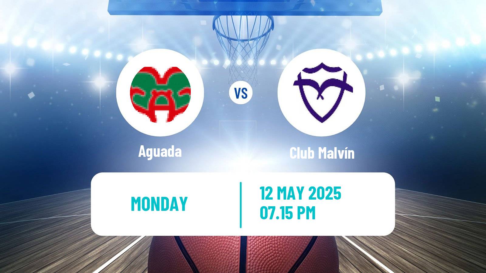 Basketball Uruguayan Liga Basketball Aguada - Malvín