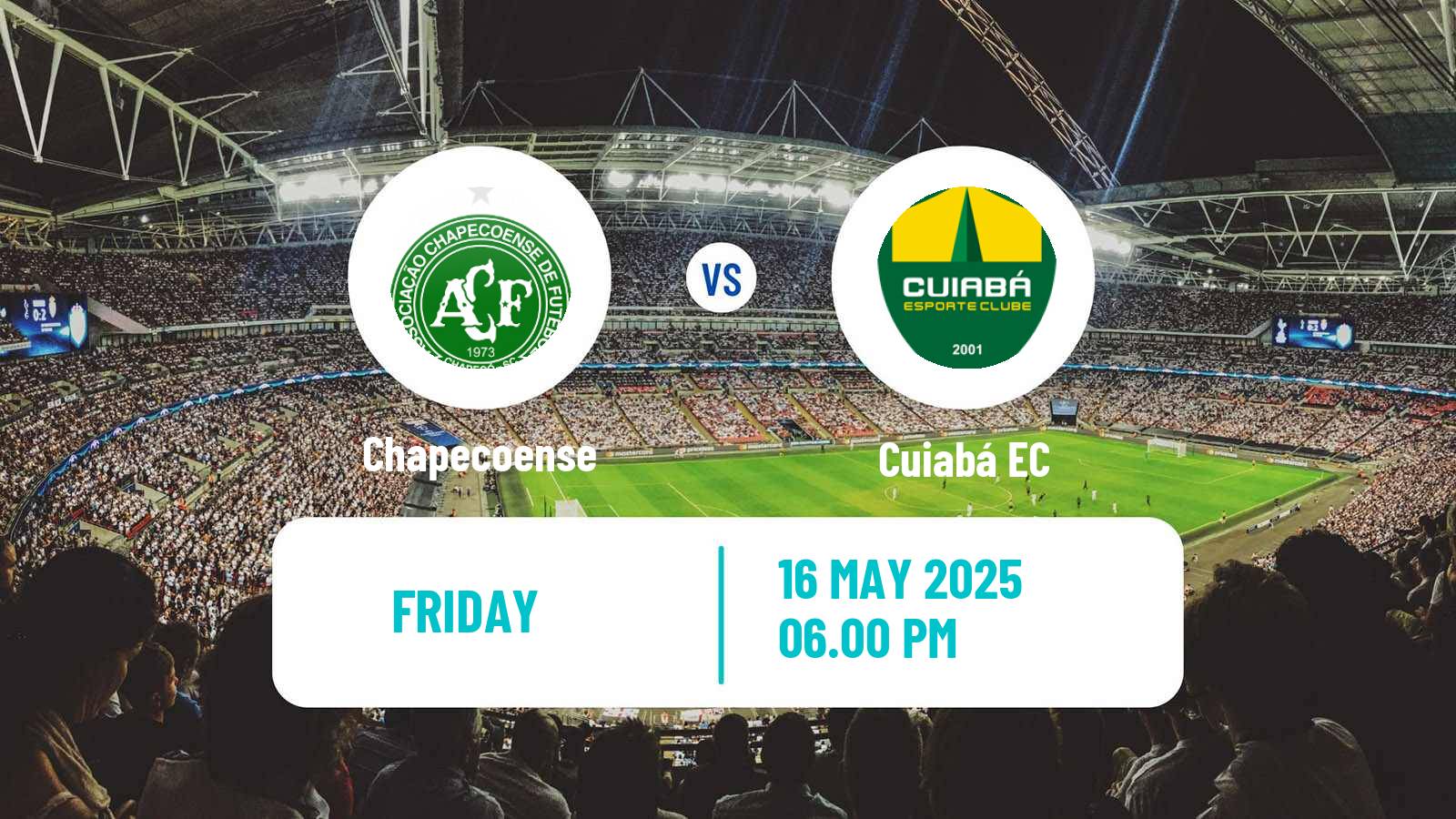 Football Brazilian Serie B Chapecoense - Cuiabá