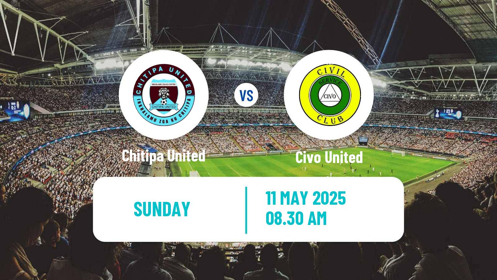 Soccer Malawi Premier Division Chitipa United - Civo United