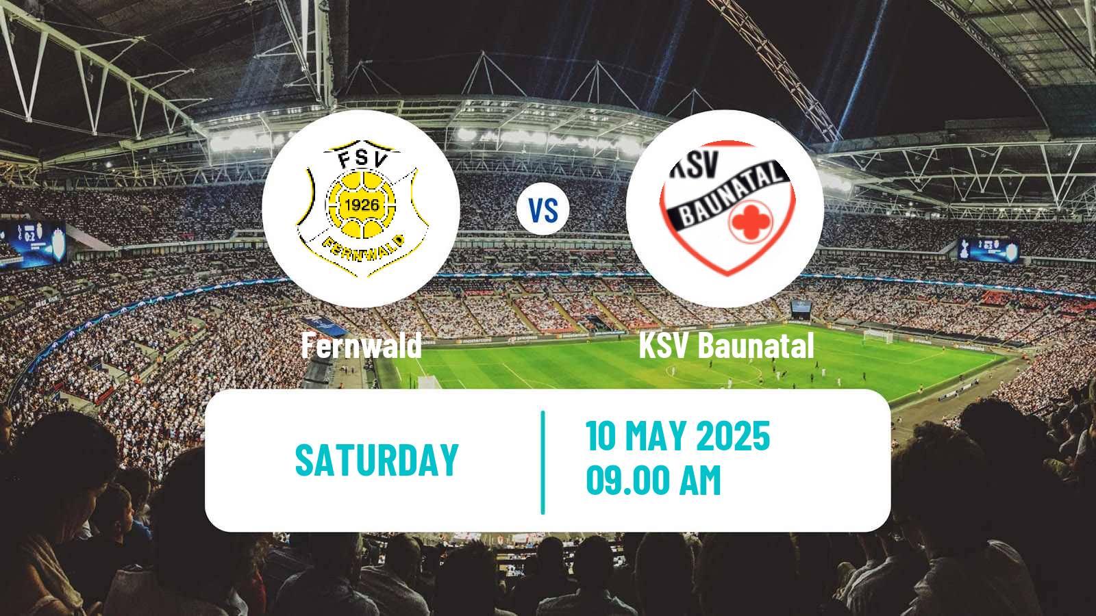 Football German Oberliga Hessen Fernwald - Baunatal