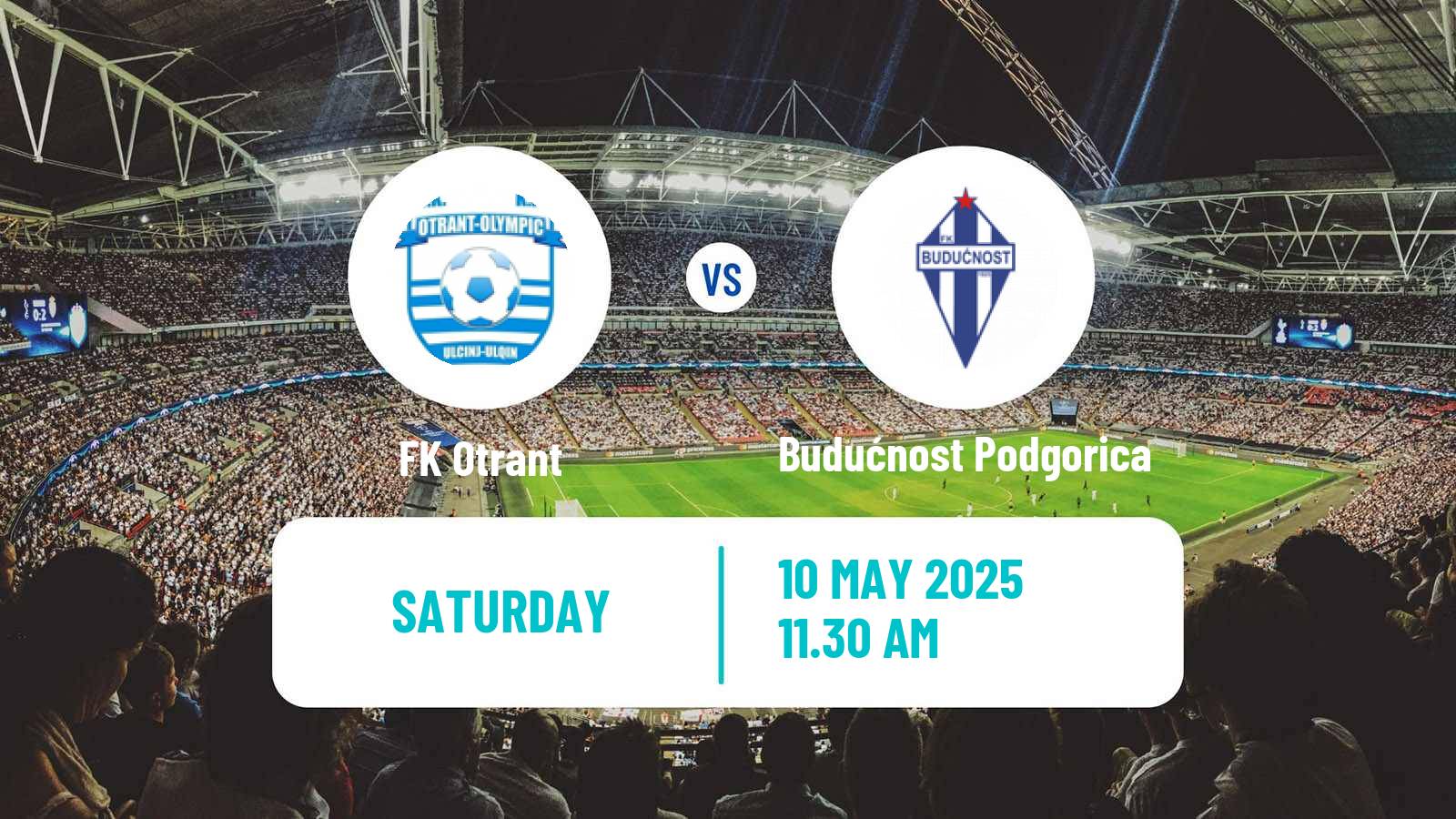 Soccer Montenegrin First League Otrant - Budućnost Podgorica