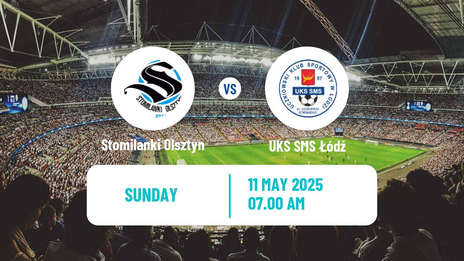 Soccer Polish Ekstraliga Women Stomilanki Olsztyn - UKS SMS Łódź