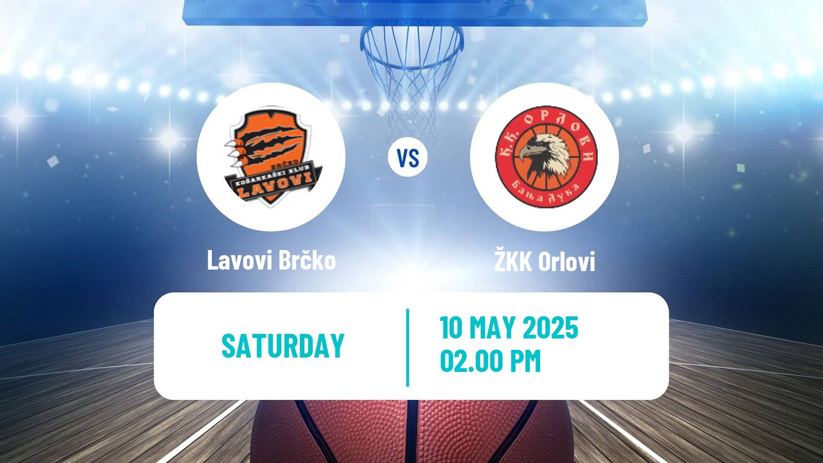 Basketball Bosnian Prvenstvo Basketball Women Lavovi Brčko - Orlovi