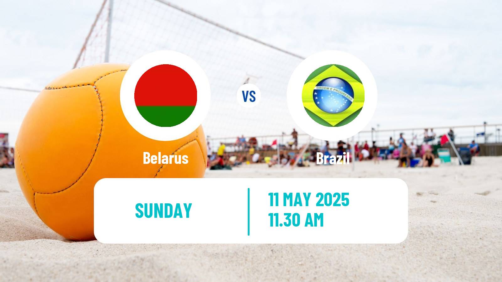 Beach soccer World Cup Belarus - Brazil