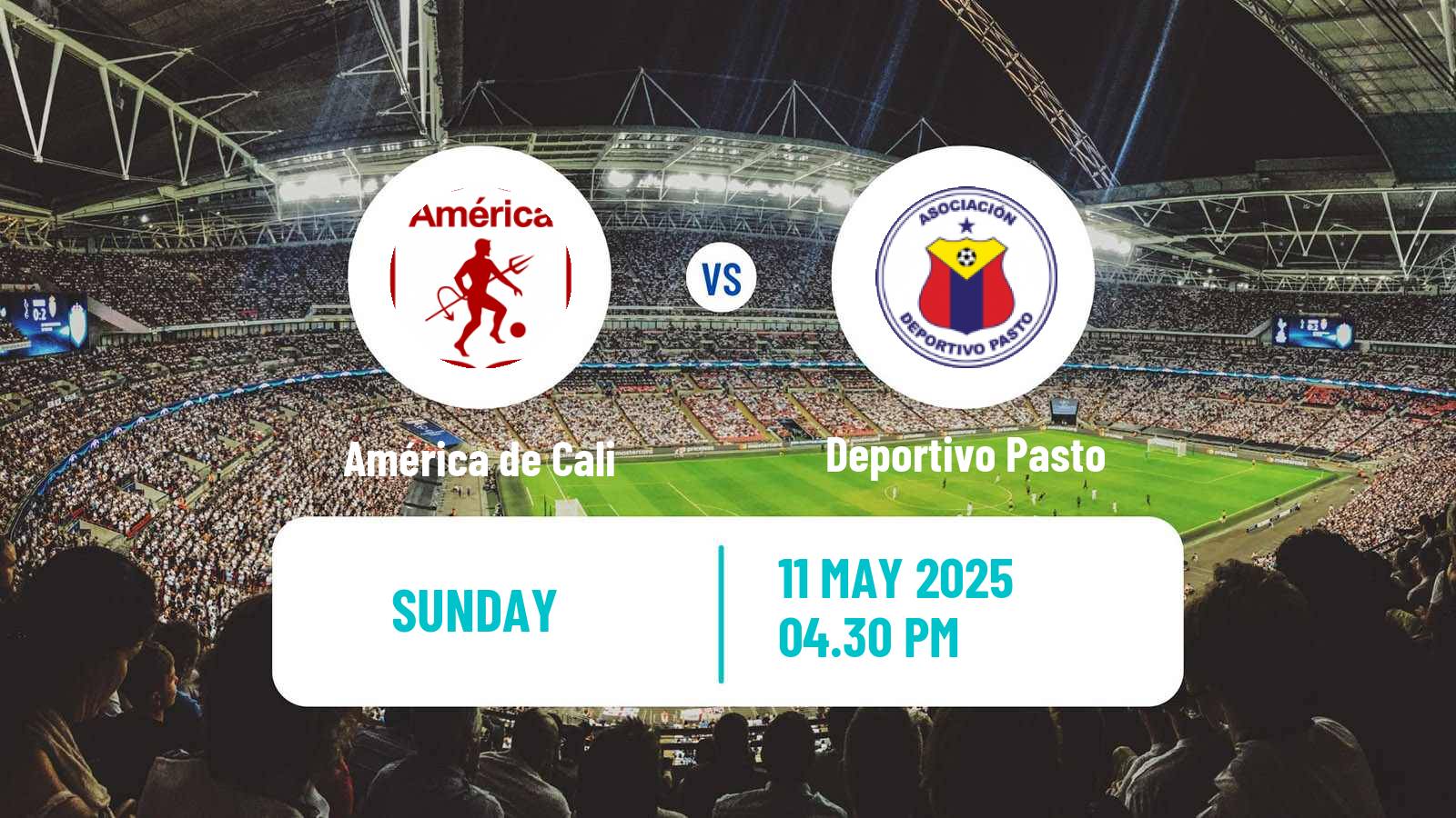 Soccer Colombian Liga Women América de Cali - Deportivo Pasto