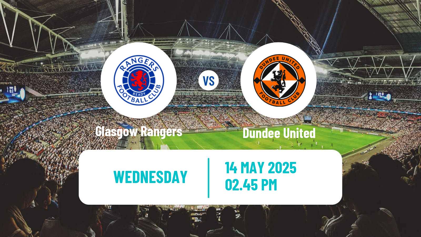 Soccer Scottish Premier League Glasgow Rangers - Dundee United