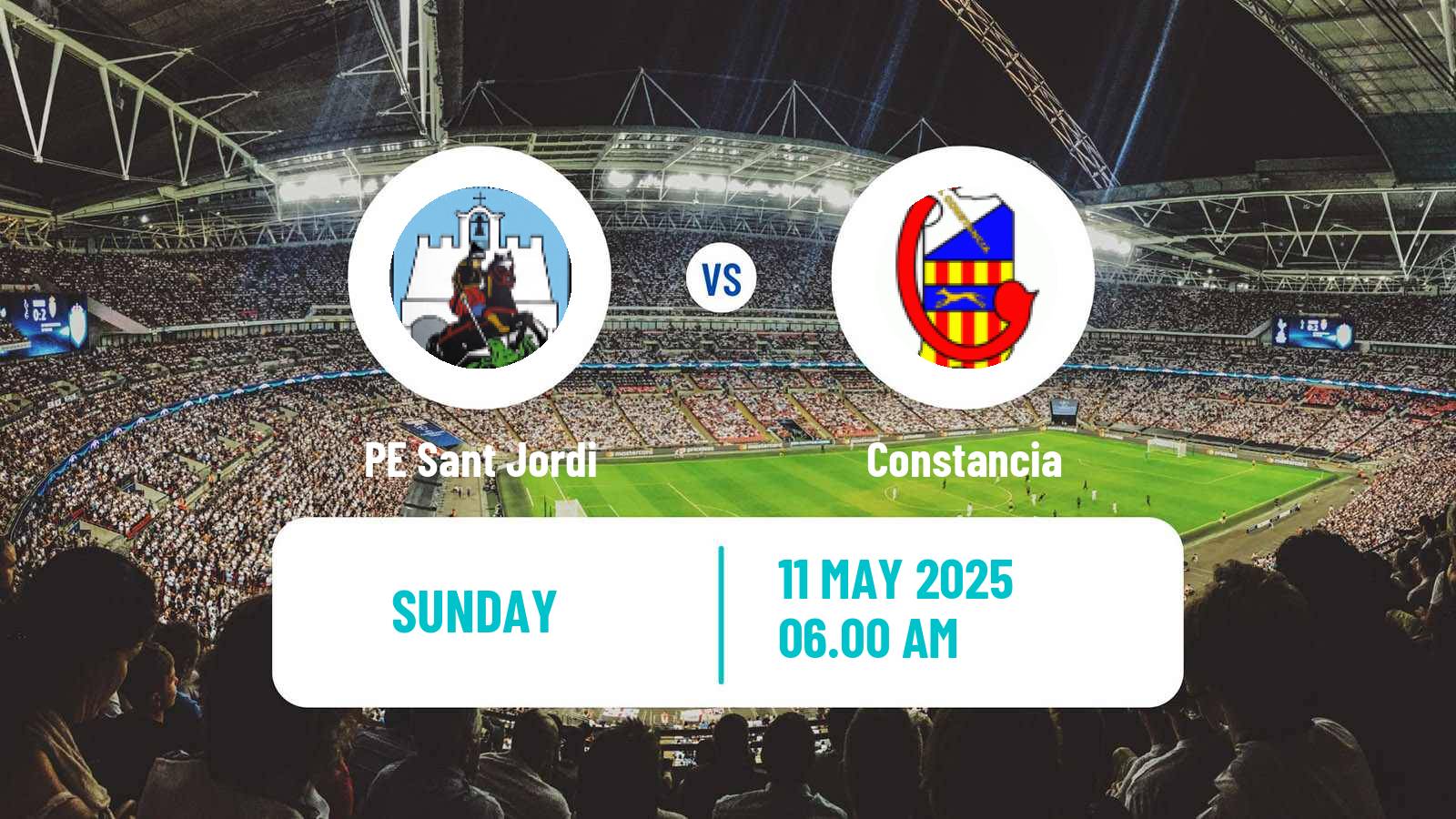 Soccer Spanish Tercera RFEF - Group 11 PE Sant Jordi - Constancia