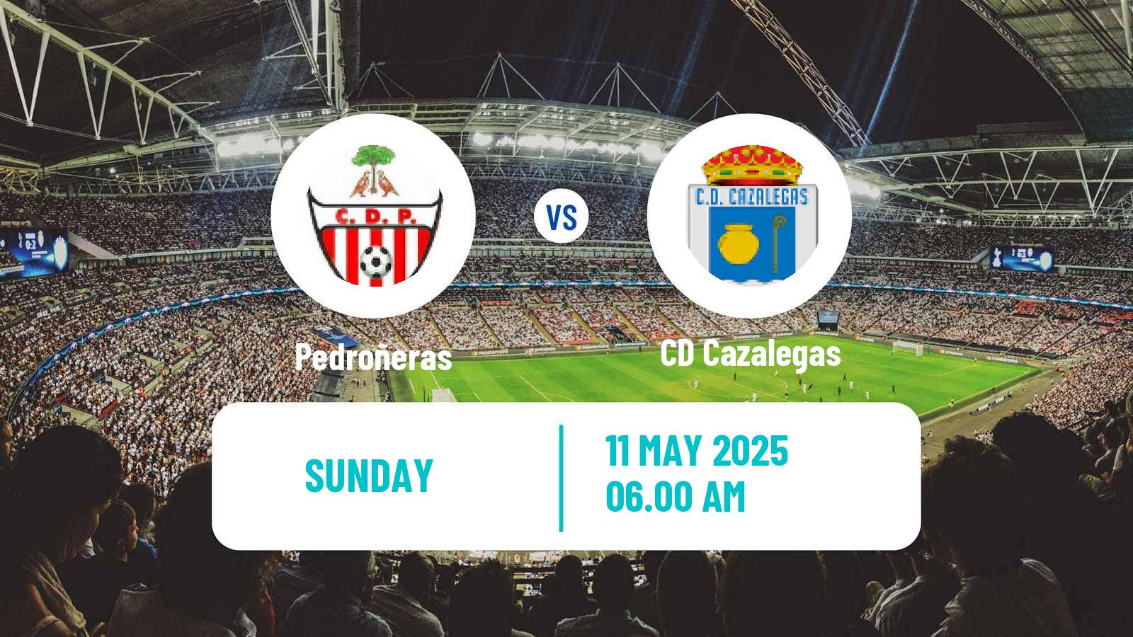Soccer Spanish Tercera RFEF - Group 18 Pedroñeras - Cazalegas