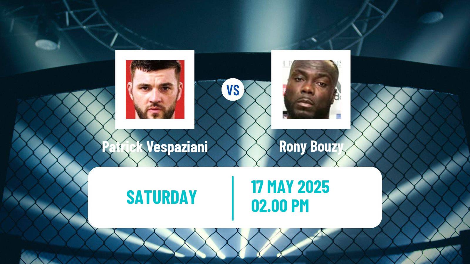 MMA Heavyweight Oktagon Men Patrick Vespaziani - Rony Bouzy
