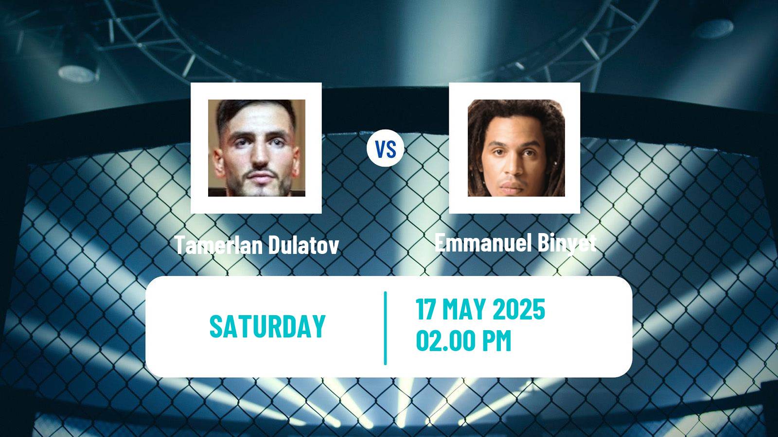 MMA Welterweight Oktagon Men Tamerlan Dulatov - Emmanuel Binyet
