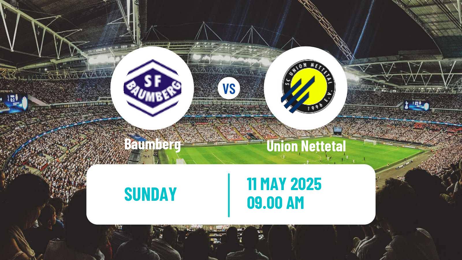 Football German Oberliga Niederrhein Baumberg - Union Nettetal