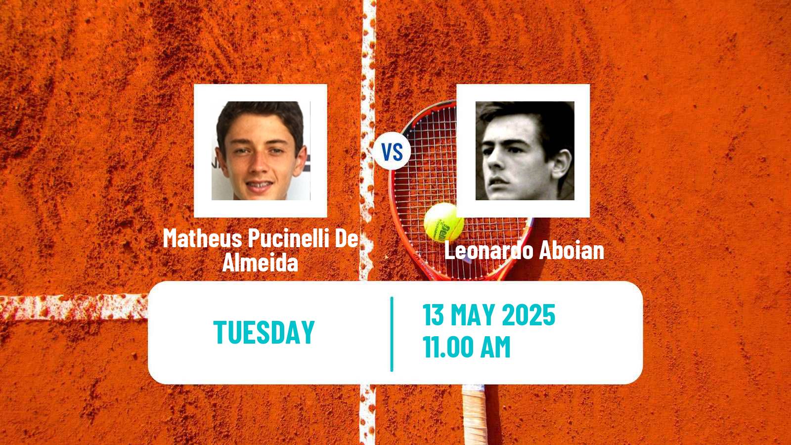 Tennis Bogota Challenger Men Matheus Pucinelli De Almeida - Leonardo Aboian