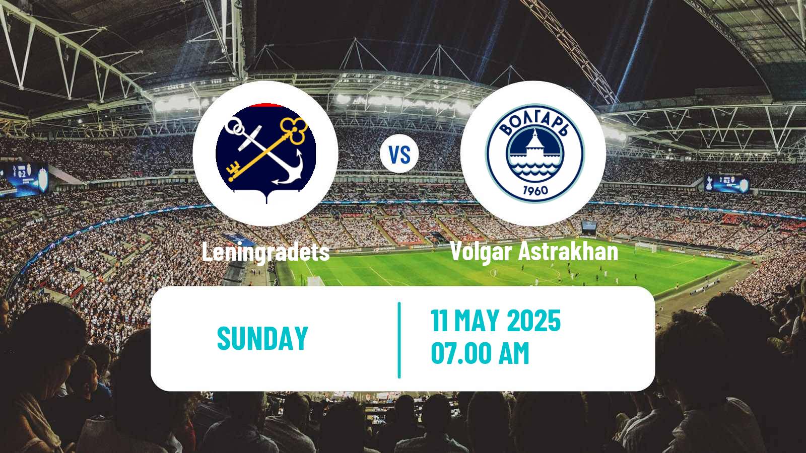 Soccer Russian FNL 2 Division A Gold Leningradets - Volgar Astrakhan