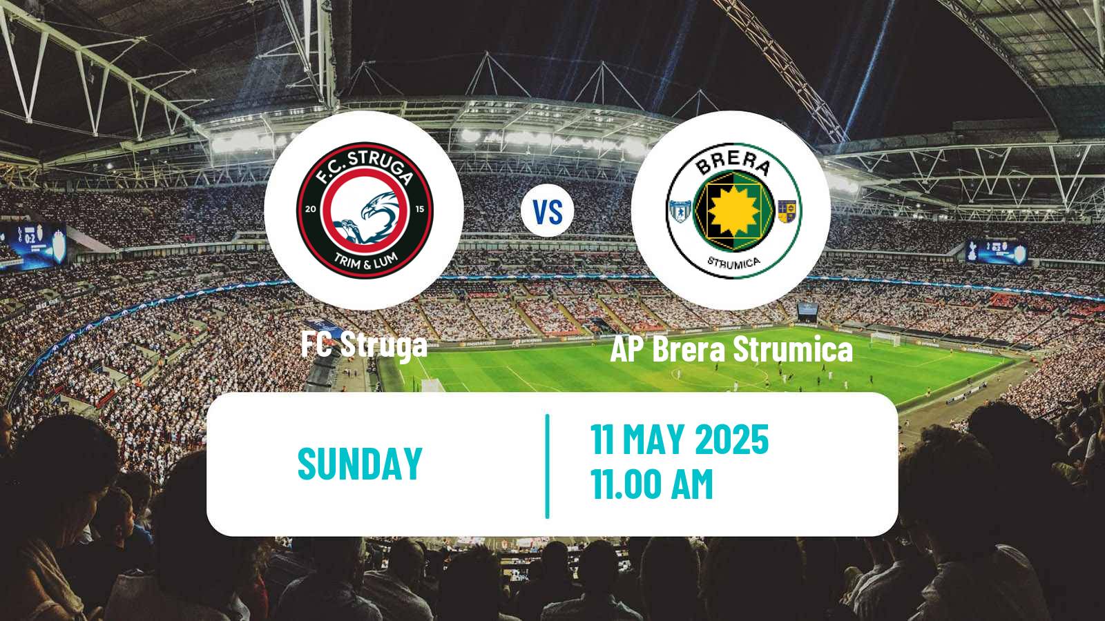 Soccer North Macedonian 1 MFL Struga - AP Brera Strumica