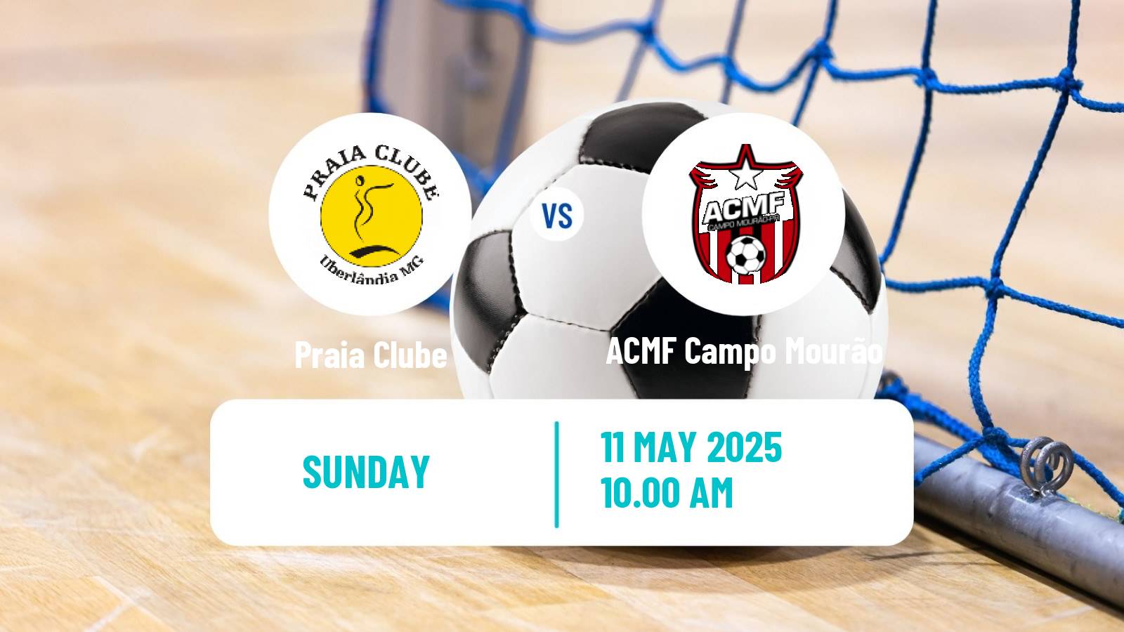 Futsal Brazilian Liga Futsal Praia Clube - ACMF Campo Mourão