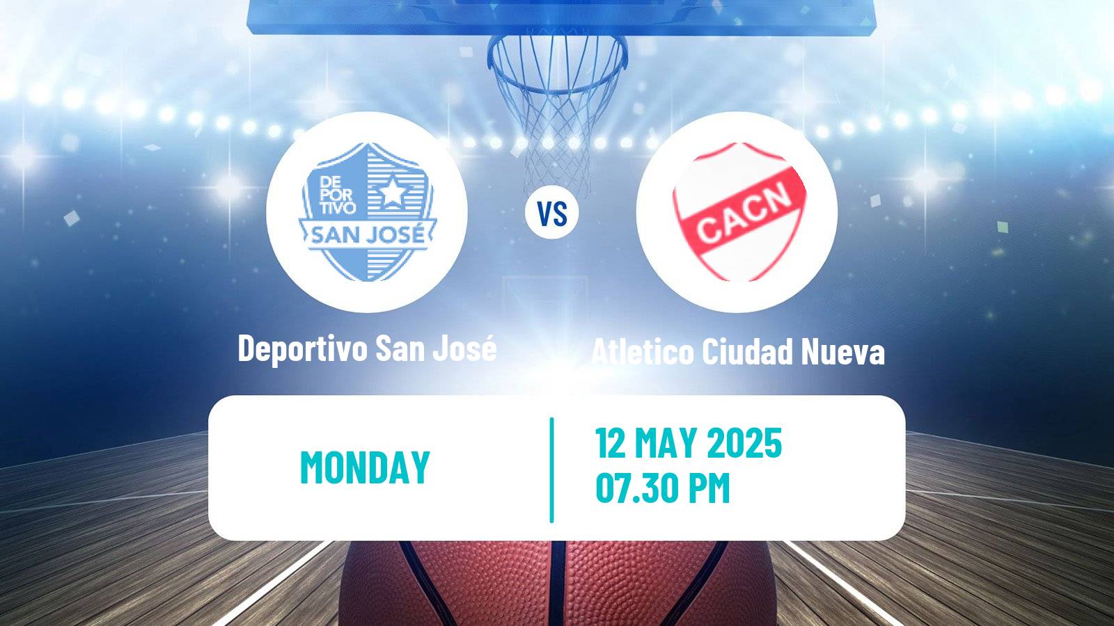 Basketball Paraguayan LNB Basketball Deportivo San José - Atletico Ciudad Nueva