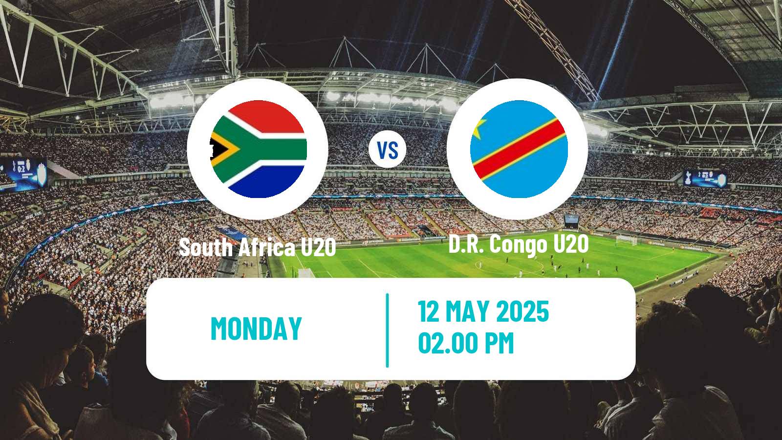 Soccer Africa Cup of Nations U20 South Africa U20 - D.R. Congo U20