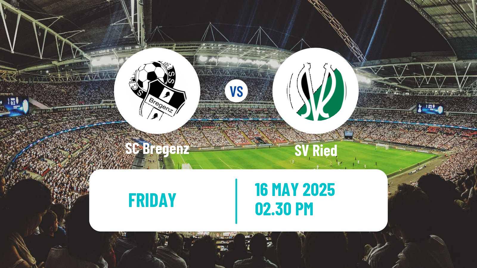 Soccer Austrian 2 Liga Bregenz - Ried